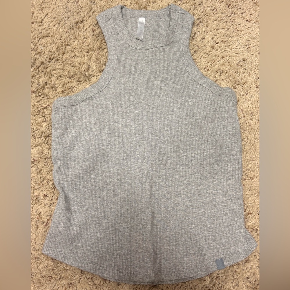 Fabletics High Neck Ribbed Tank